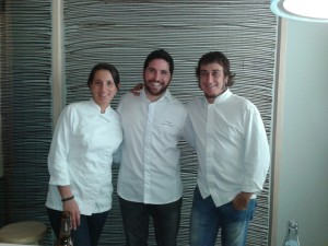 Carito Lourenço, Germán Carrizo y Raúl Jiménez Tändem Gastronómico